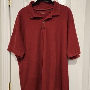 Covington Men's Burgundy Short Sleeve Polo Shirt XLarge (46-48)